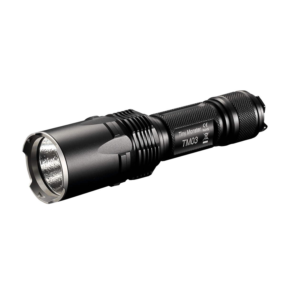 Nitecore TM03 CRI LED Flashlight w/2x IMR 18650 Batteries & UM10 Charger Combo 