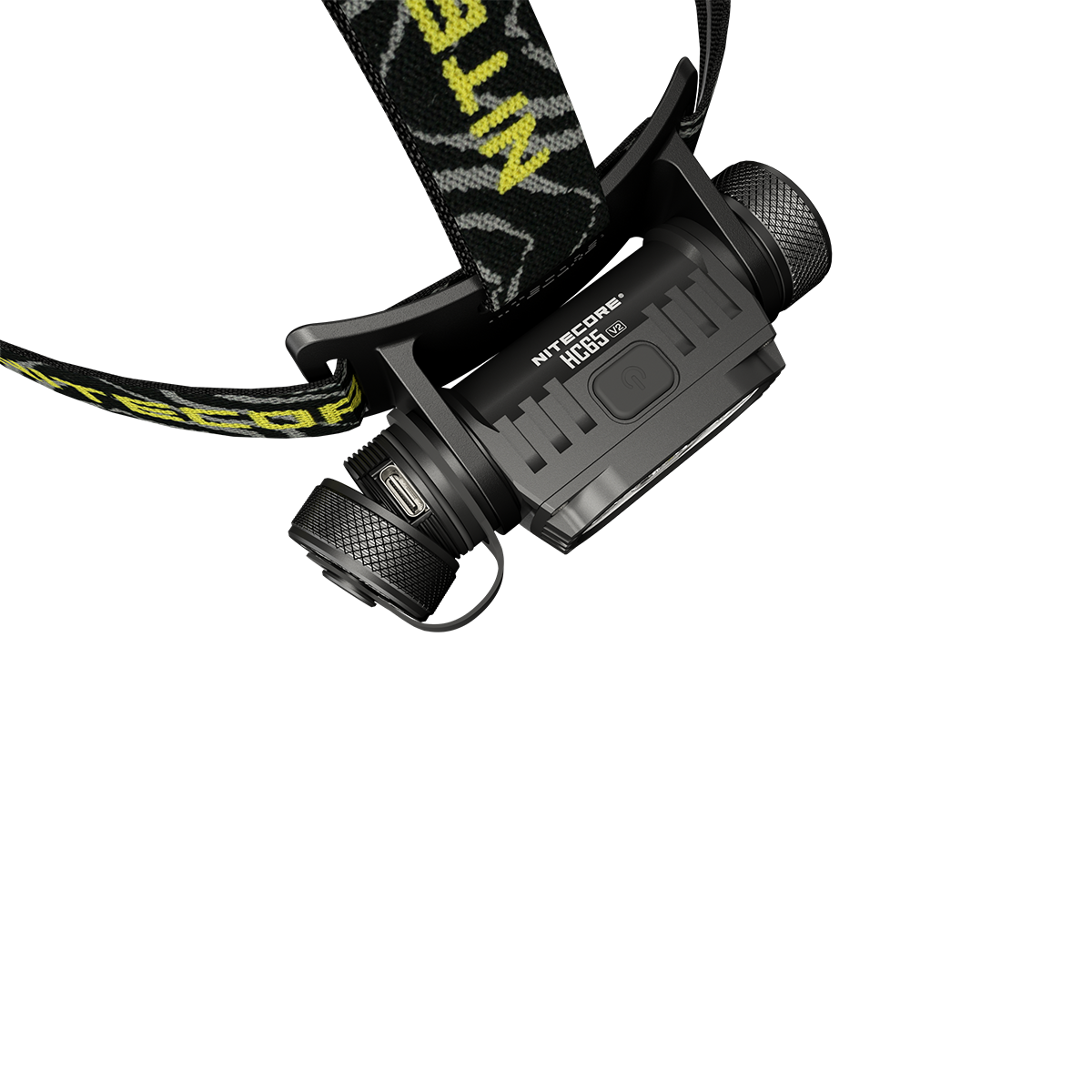 Stirnlampe HC65 V2 USB Schwarz - Stirnlampen