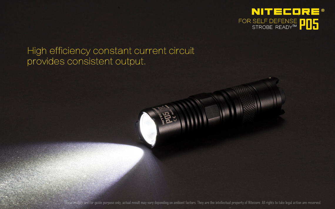 Nitecore P05 Taktische Taschenlampe