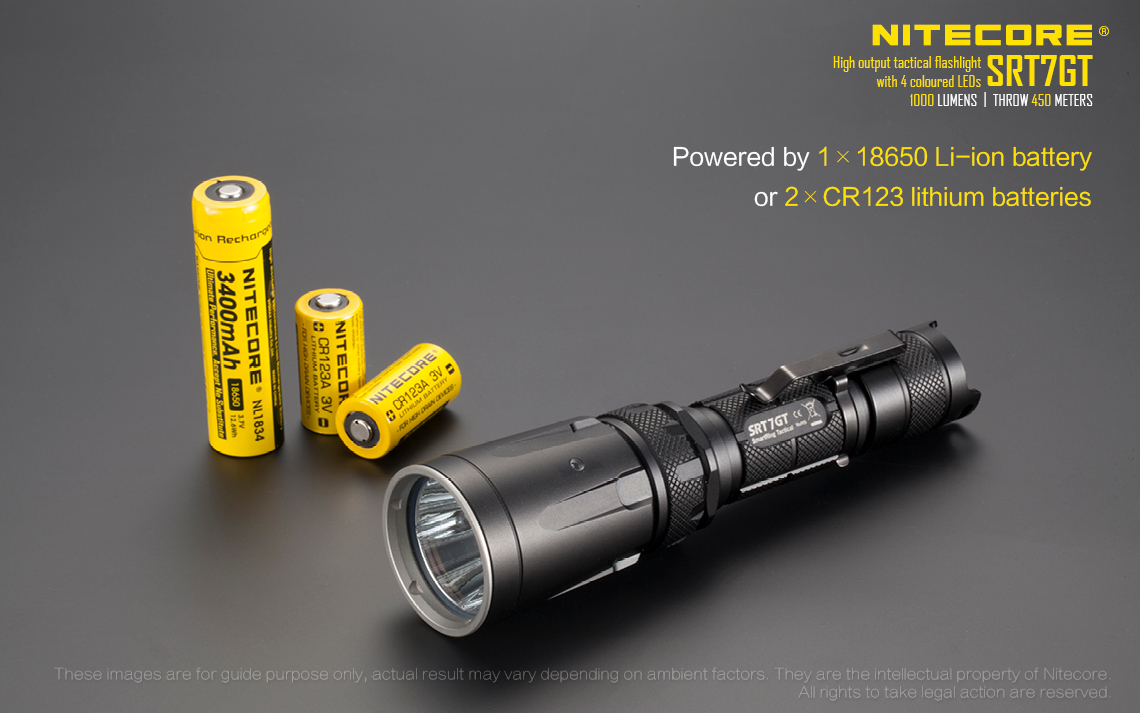 Nitecore Taschenlampe SRT7 GT