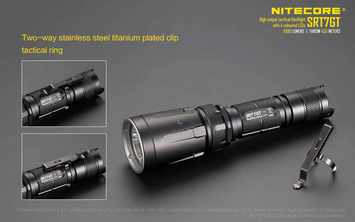 LINTERNA NITECORE SRT7GT 1000 LM