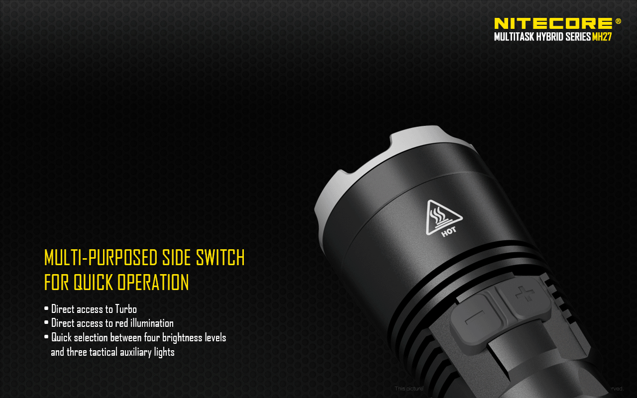 Nitecore mh27 pro probada B-Ware multi-LED 
