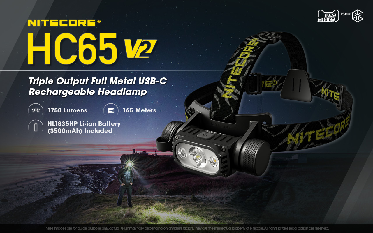 Nitecore HC60 v2 review  versatile T-shaped headlamp with 1200